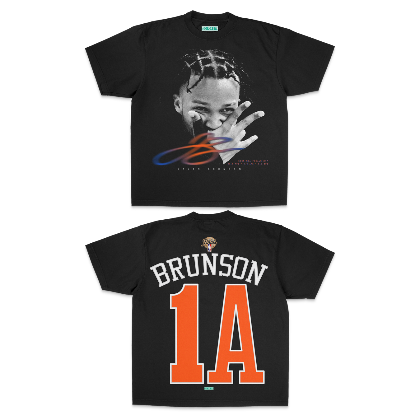"1A" tee